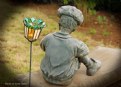 Picture Title - Boy Statue & Candle