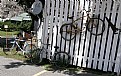 Picture Title - BICYCLES ON A FENCE