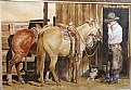 Picture Title - COWBOY AND HORSE