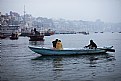 Picture Title - boats, on the river ganges...