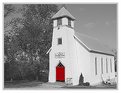 Picture Title - Church with red doors