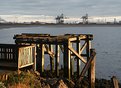 Picture Title - Dissused Wharf on the river Tees