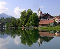 Picture Title - Reflections in a lake