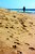 Footsteps in the sand