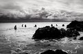 Picture Title - surfers meet for a chat, no swell