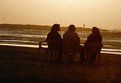 Picture Title - Sundown with figures