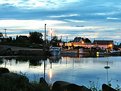 Picture Title - Little Village in the Evening