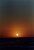 sunset in sea
