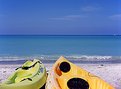 Picture Title - Beached Kayaks, Sarasota