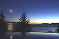 Picture Title - Elephant Moon Over Puget Sound