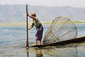 Picture Title - Young fisherman in In Lay Lake - Burma