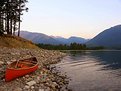 Picture Title - Canoe in Back Country