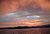 Sunset over Coeur D Alene Lake