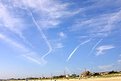 Picture Title - Contrails Over Rehoboth