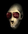 Picture Title - The monkeydemon leans out of the dark and whispers to the children - The darkness itself is nothing to be scared of...
