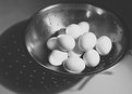 Picture Title - B & W Eggs