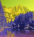 Picture Title - Yosemite Falls over Merced River