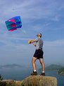 Picture Title - Rob flies a kite