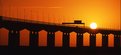 Picture Title - Sunset at the Severn Bridge