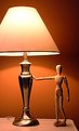 Picture Title - Leaning on a Lamp