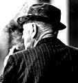Picture Title - old guy smoking