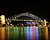 Sydney Harbor Bridge At Night