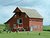 Old Red Barn In Iowa