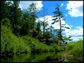 Picture Title - High Rock on Oswegatchie River