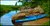 Kayaks beached at High Rock, Oswegatchie River