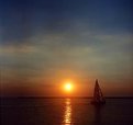 Picture Title - Sunset and Boat