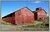 Red barns in the sun