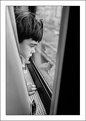 Picture Title - boy on train