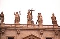 Picture Title - Statues on St Peters basilica in Rome