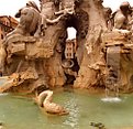 Picture Title - Detail of fountain on Piazza navona in Rome