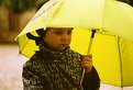 Picture Title - Little lady under umbrella