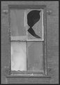 Picture Title - Broken window in St. Louis