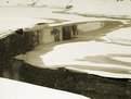 Picture Title - Frozen river in the Alps