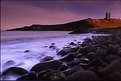 Picture Title - Winter twilight, Dunstanburgh Castle, England