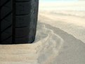 Picture Title - Sand and Tyre