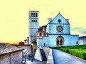 Picture Title - Assisi at the sunset